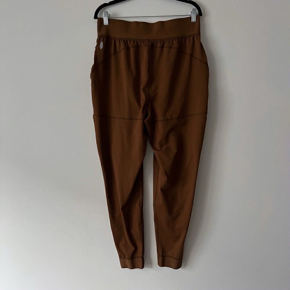 Free People Movement Women's High Fives Joggers Size L Toasted Almond Brown - Picture 11 of 11